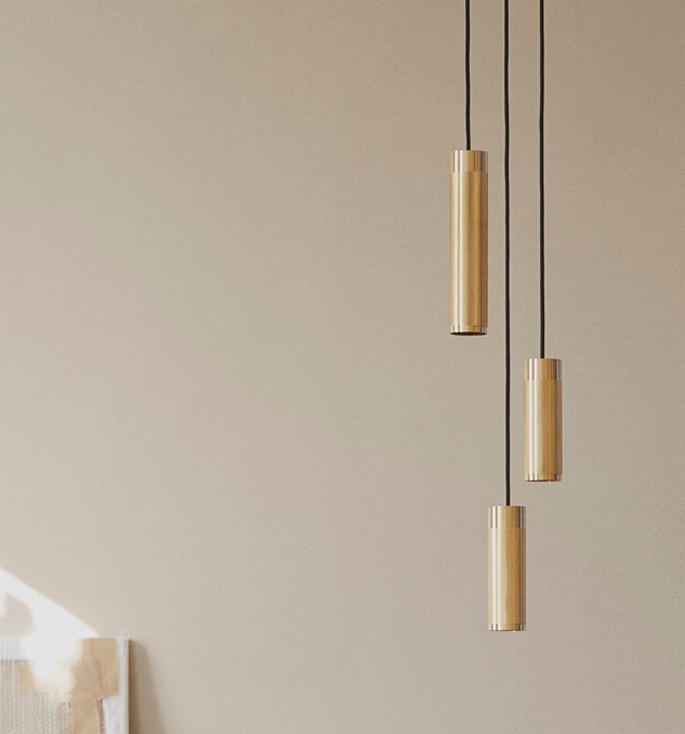 Thorup Copenhagen Patrone Cluster pendel small, messing