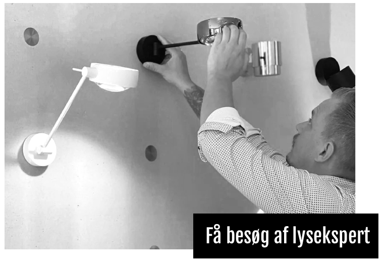 Få besøg af en lysekspert fra Spotlight hjemme hos dig selv